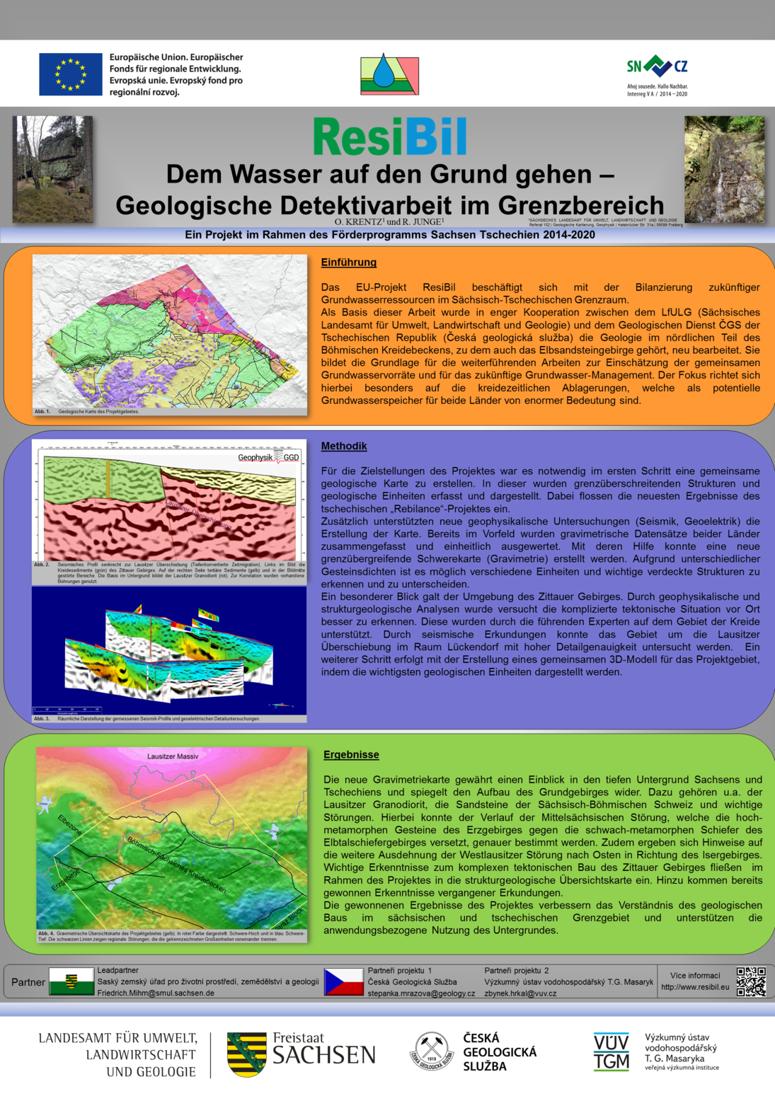 Poster Geologie zur Langen Nacht der Wissenschaften